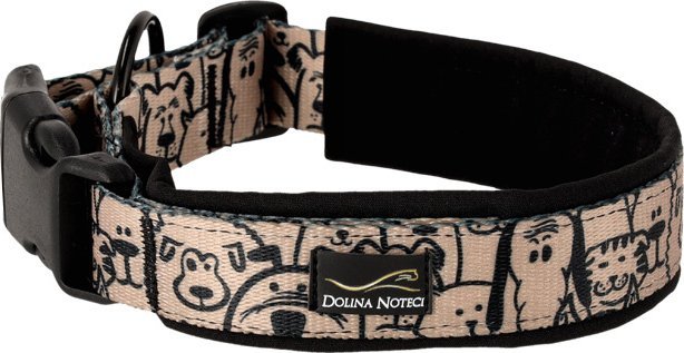 Dolina Noteci Obroża klamra podszywana L 25 x 44-49 cm