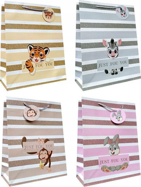 JU-PITER Torebka ozdobna prezentowa 18x23x10cm 3106C cena za 1szt