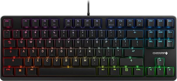 Klawiatura Cherry G80-3000N RGB TKL klawiatura USB QWERTY Amerykański międzynarodowy Czarny