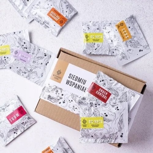 Zestaw Siedmiu Wspaniałych Wysocki Coffee - Kawa mielona 21x12g