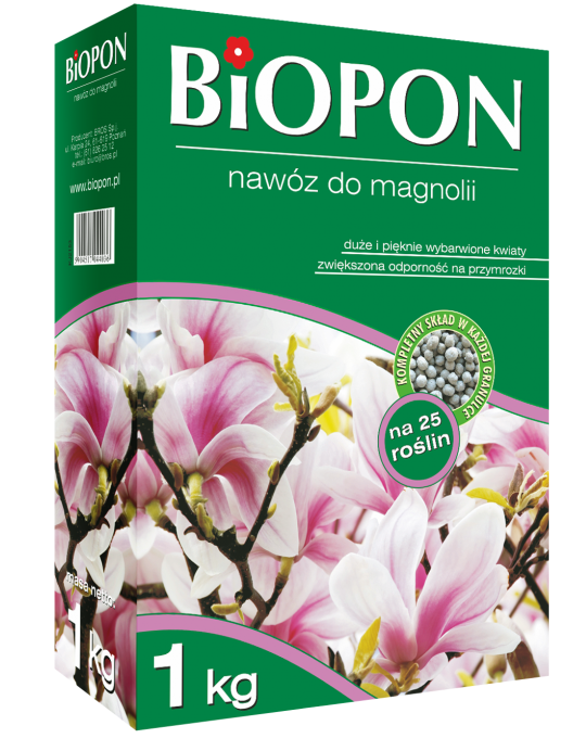 Biopon Nawóz granulowany do magnolii 1kg (1197)