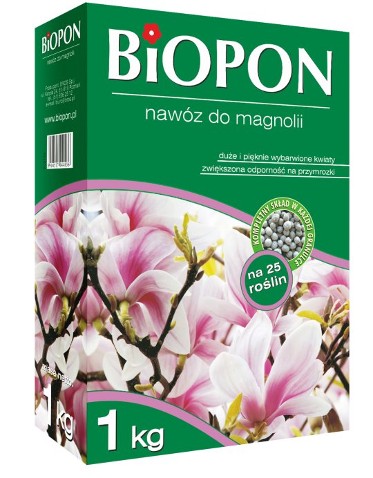 Biopon Nawóz granulowany do magnolii 1kg (1197)