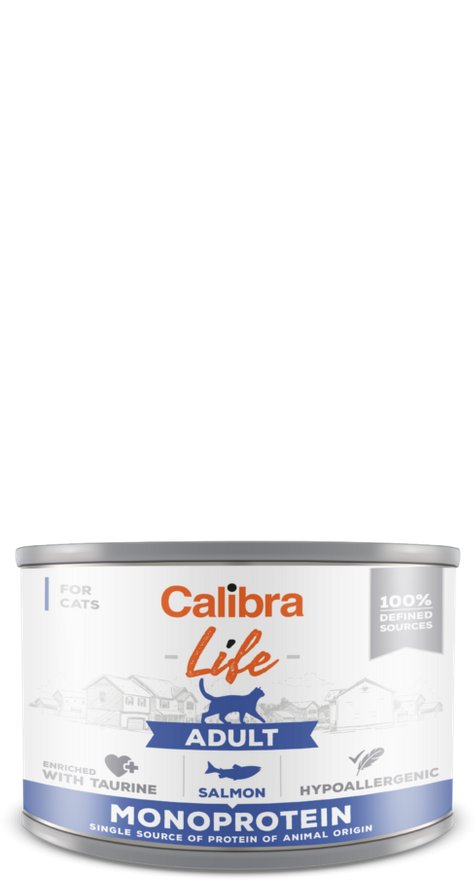 CALIBRA Cat Adult Life Salmon 200g