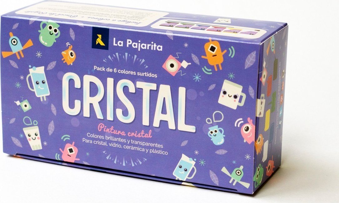 Zestaw Farb do Szkła 6x25 ml