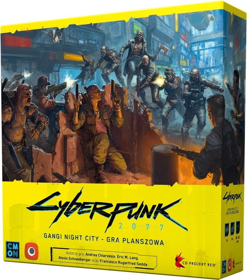 Winning Moves Gra planszowa Cyberpunk 2077: Gangi Night City