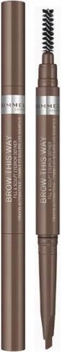 Rimmel Brow This Way Kredka do brwi Nr 002 Medium Brown 0.25g
