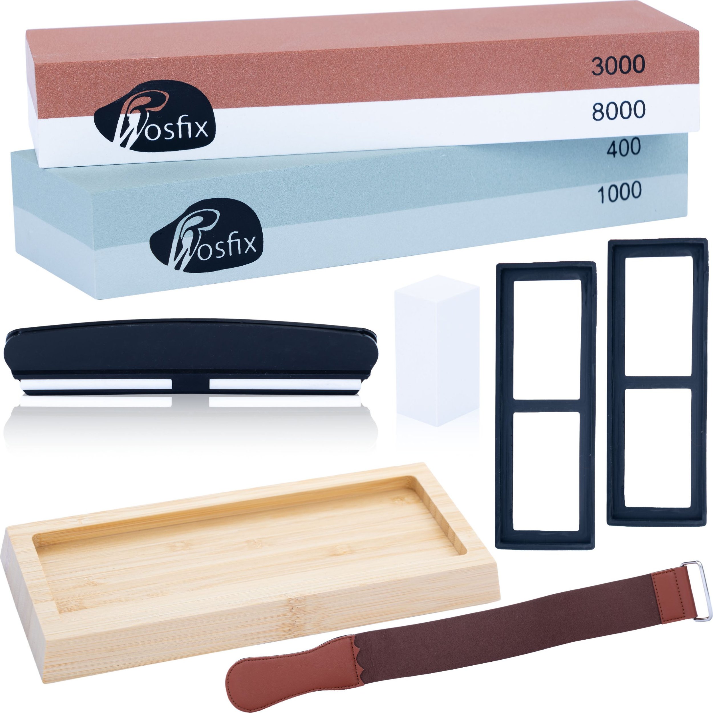 Rosfix KAMIEŃ WODNY OSEŁKA OSTRZAŁKA DO NOŻY KUCHENNYCH KAMIENIE DO OSTRZENIA HQ