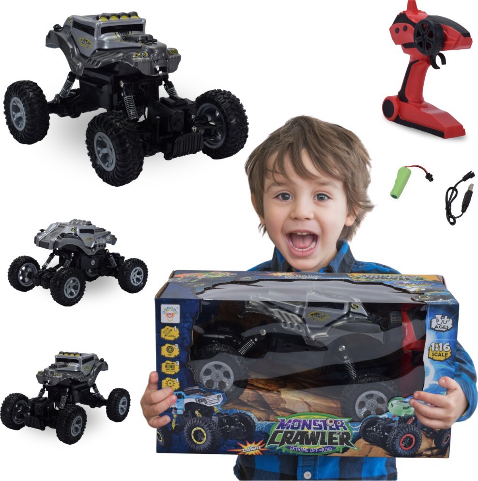 Skleplolki Auto Zdalnie Sterowane Na Pilot Samochód Terenowy Bateria 4x4 Dla Dziecka