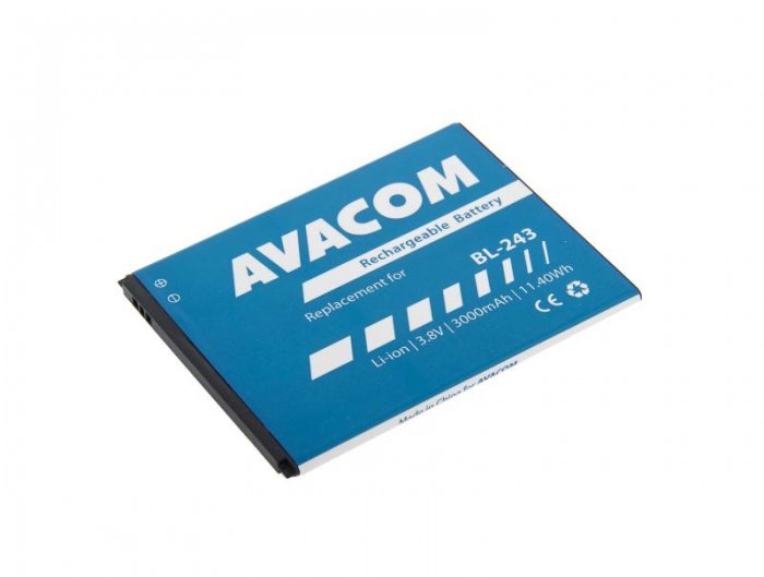 Bateria Avacom do Lenovo A7000 Li-Ion 3,8V 3000mAh (zamiennik BL243)