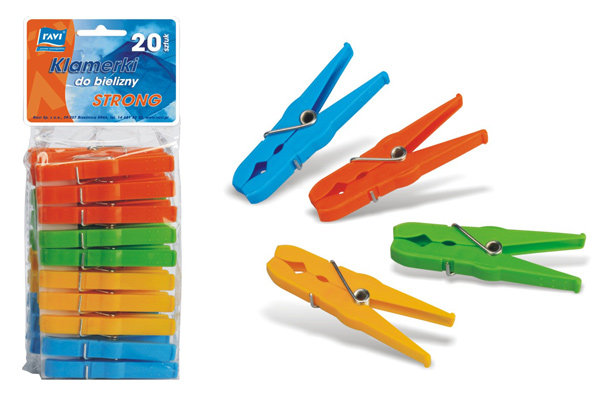 Ravi Klamerki do bielizny STRONG 20szt.