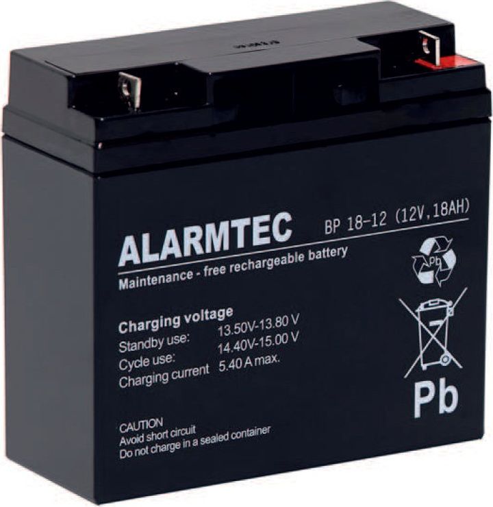 Alarmtec Akumulator 12V 18Ah (BP18-12)