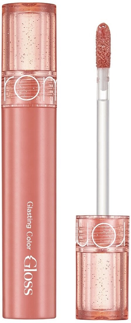 Rom&nd Glasting color gloss błyszczyk do ust 09 peach sparkle 4g