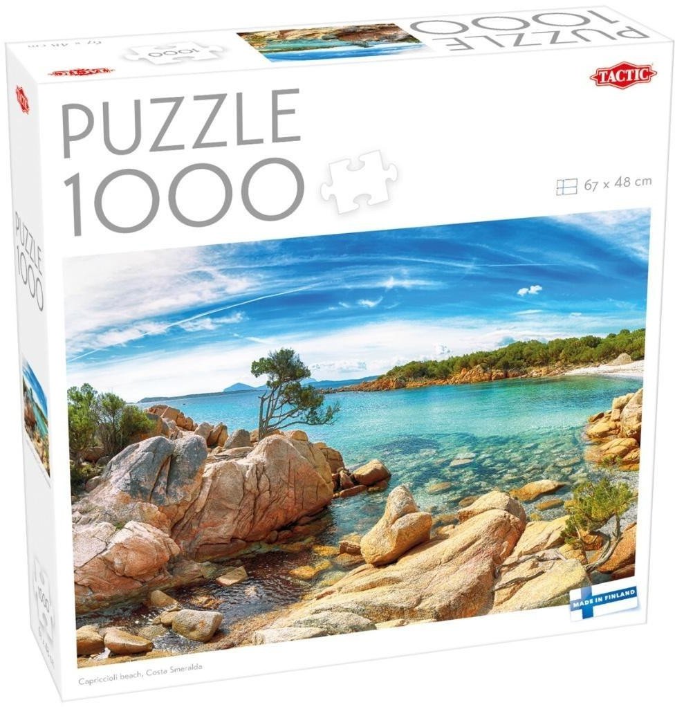 Puzzle 1000 Capriccioli beach, Costa Smeralda