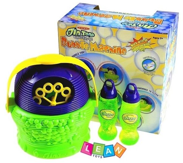 Lean Sport MASZYNA DO ROBIENIA BANIEK MYDLANYCH + PŁYN BUBBLE (1818910783338)