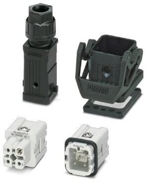 Phoenix Contact Zestaw łączników wtykowych HC-STA-A03PT-BWS-HT-M20-PLRBK 1424445