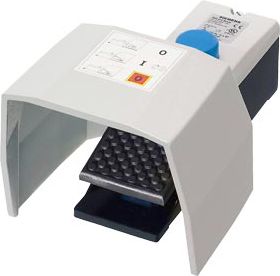 Siemens Wyłącznik nożny pojedynczy z osłoną szary metal 2Z 2R 2 kroki (3SE2924-3AA20)