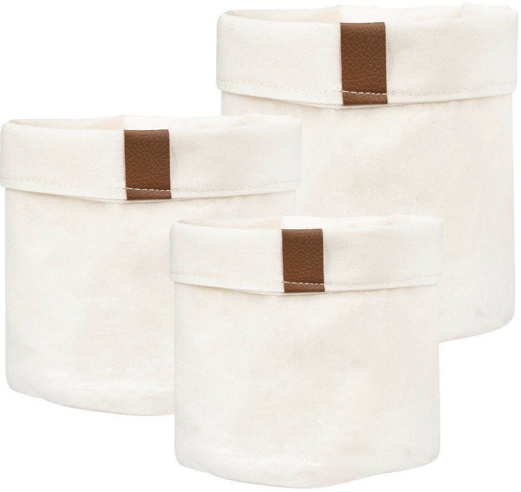 Zestaw 3x Koszyk łazienkowy Momo Way beżowy