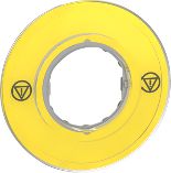 Schneider Electric Etykieta 3D STOP bez tekstu fi 60mm (ZBY9121)