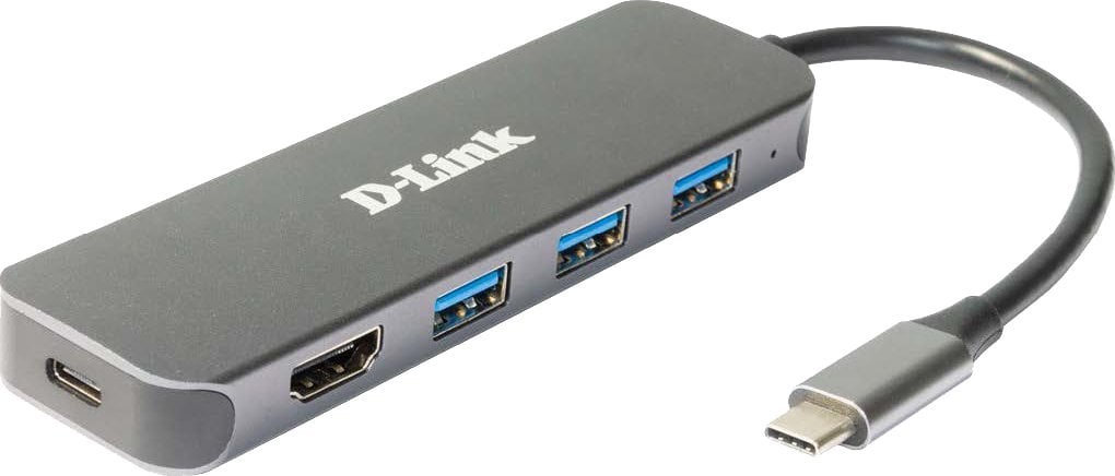 HUB USB D-Link D-Link DUB-2333 5-in-1 USB-C Hub mit HDMI/USB-PD retail