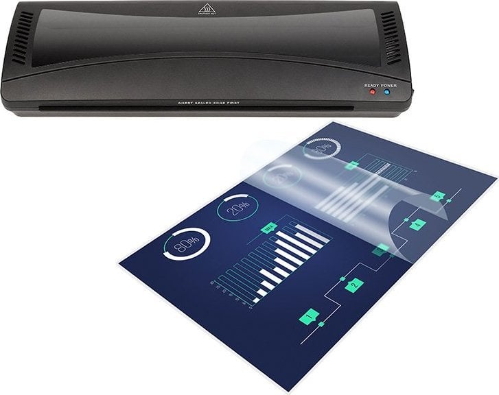 Laminator Tracer Laminator TRACER TRL-A3 + folie laminacyjne (100 sztuk, A3, 75 mik)