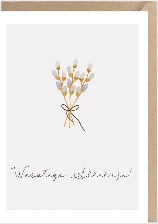 Cardie Kartka okolicznościowa Bazie koperta K086