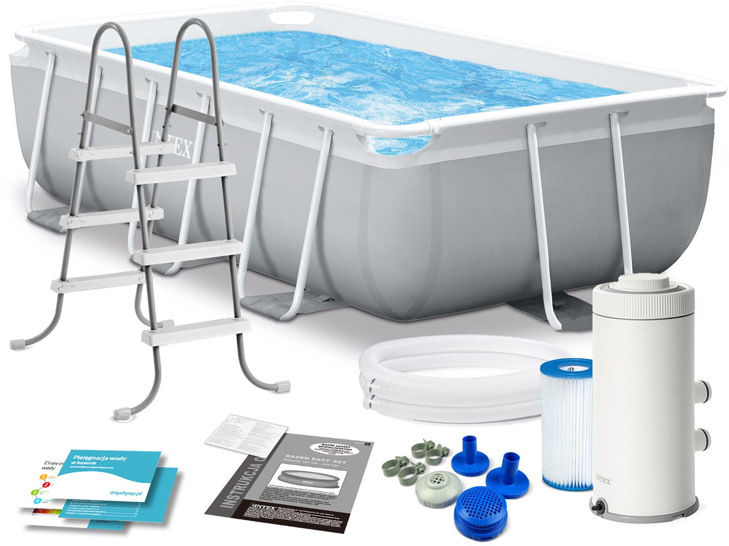 Intex Basen stelażowy 300x175cm 4w1 (26784)