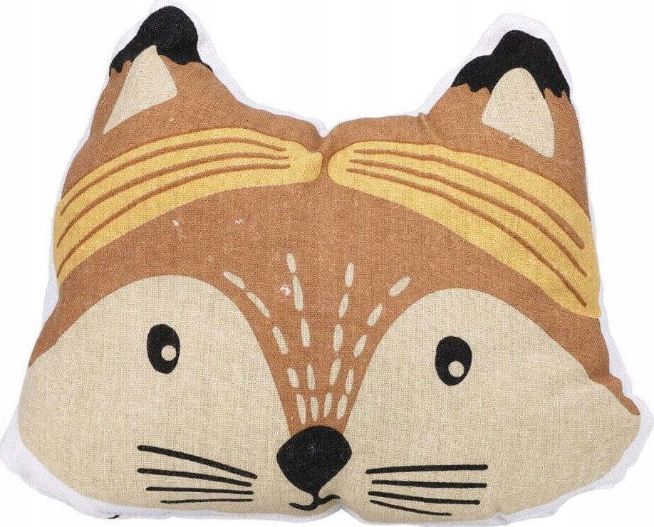 Poduszka dziecięca zwierzę z uszami, bawełna, 35 x 40 cm