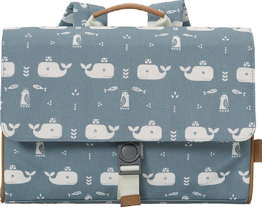 Fresk Fresk tornister wieloryb blue fog