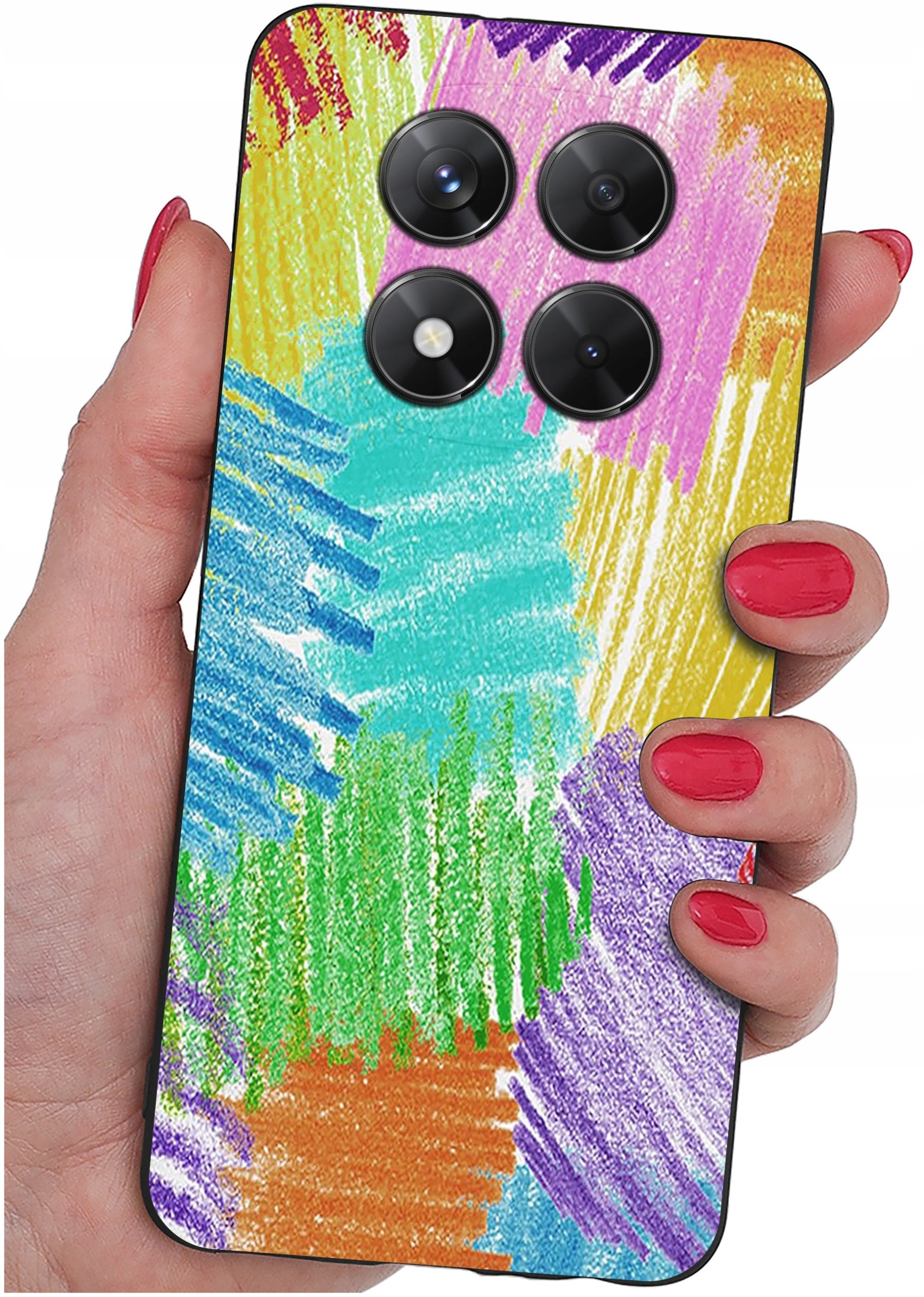 ETUI do Xiaomi Redmi Note 14 Pro+ 5G | WZORY | SILIKONOWE MATT CASE