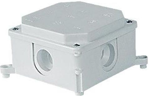 Simet Puszka natynkowa 103x103x60mm IP44 biała PK-2P (83023006)