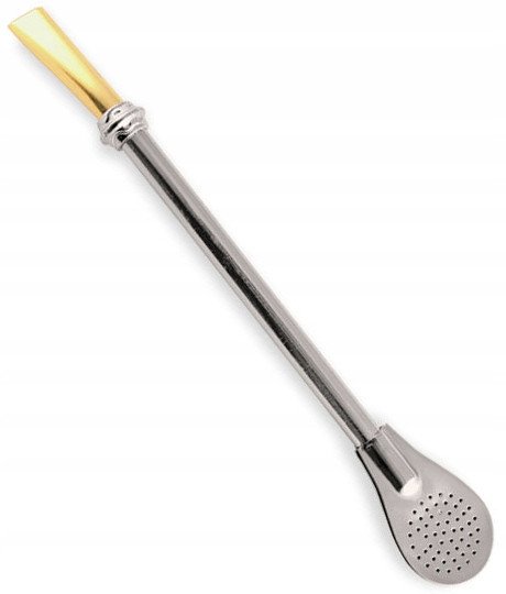 BOMBILLA ZE ZŁOTYM PIERŚCIENIEM I USTNIKIEM 19cm