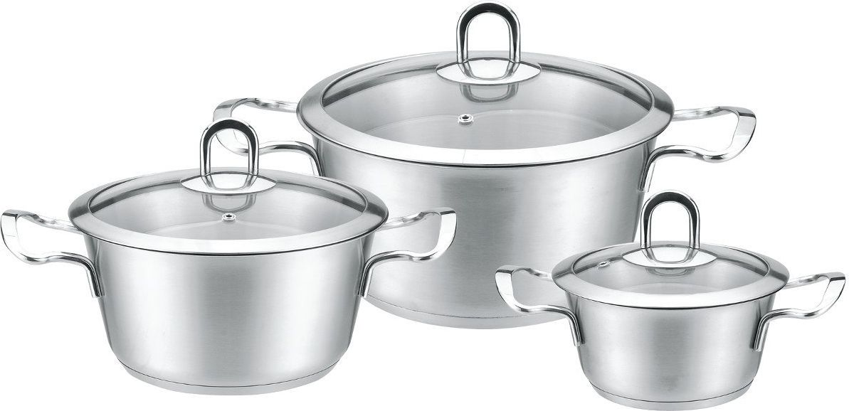 KingHoff Zestaw garnków 6 elementów (KH-4474)