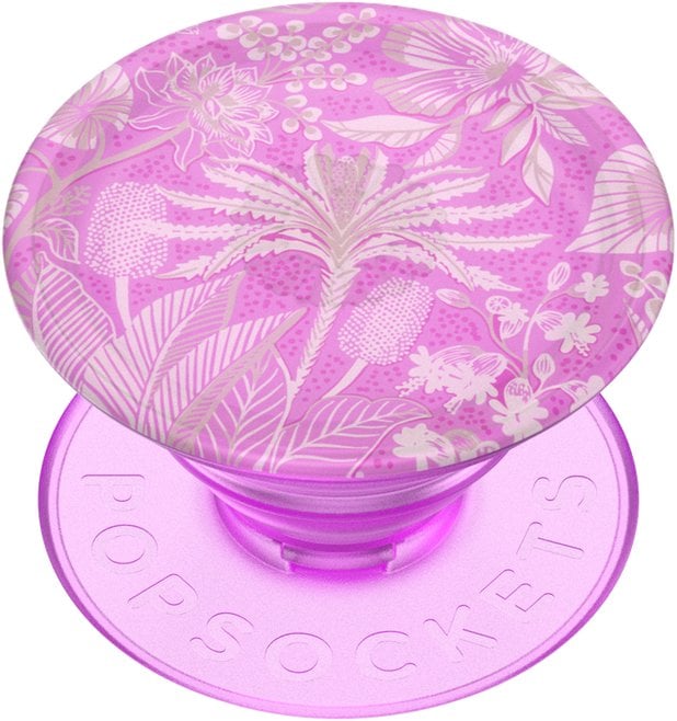 Uchwyt i podstawka do telefonu Popsockets PlantCore Grip Tan Lines różowy 807343