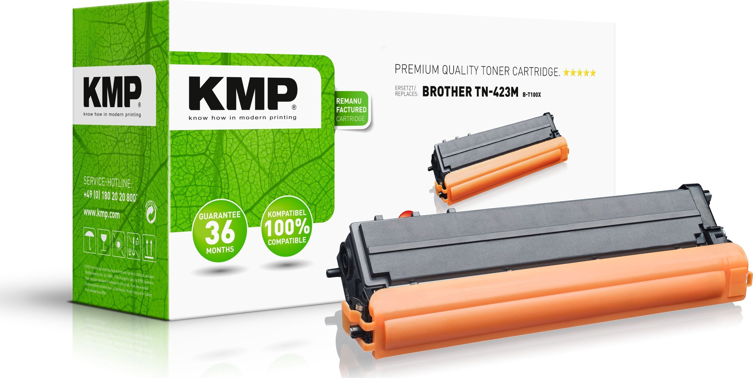 Toner Brother Kmp Toner Zamiennik TN-423M, TN423M Magenta 4000 stron B-T100X (BT100X)
