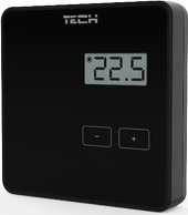 Tech Sterownik R-8B pokojowy bezprzewodowy dwustanowy czarny (współpraca z L-8) STR8BBK