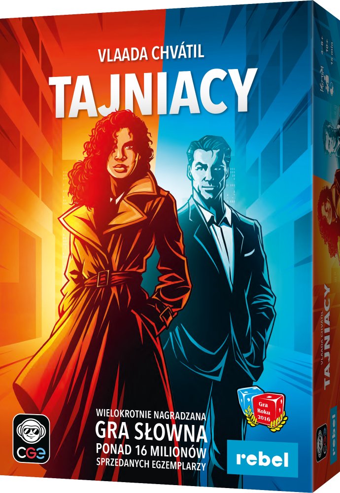 Rebel Gra planszowa Tajniacy (nowa edycja)