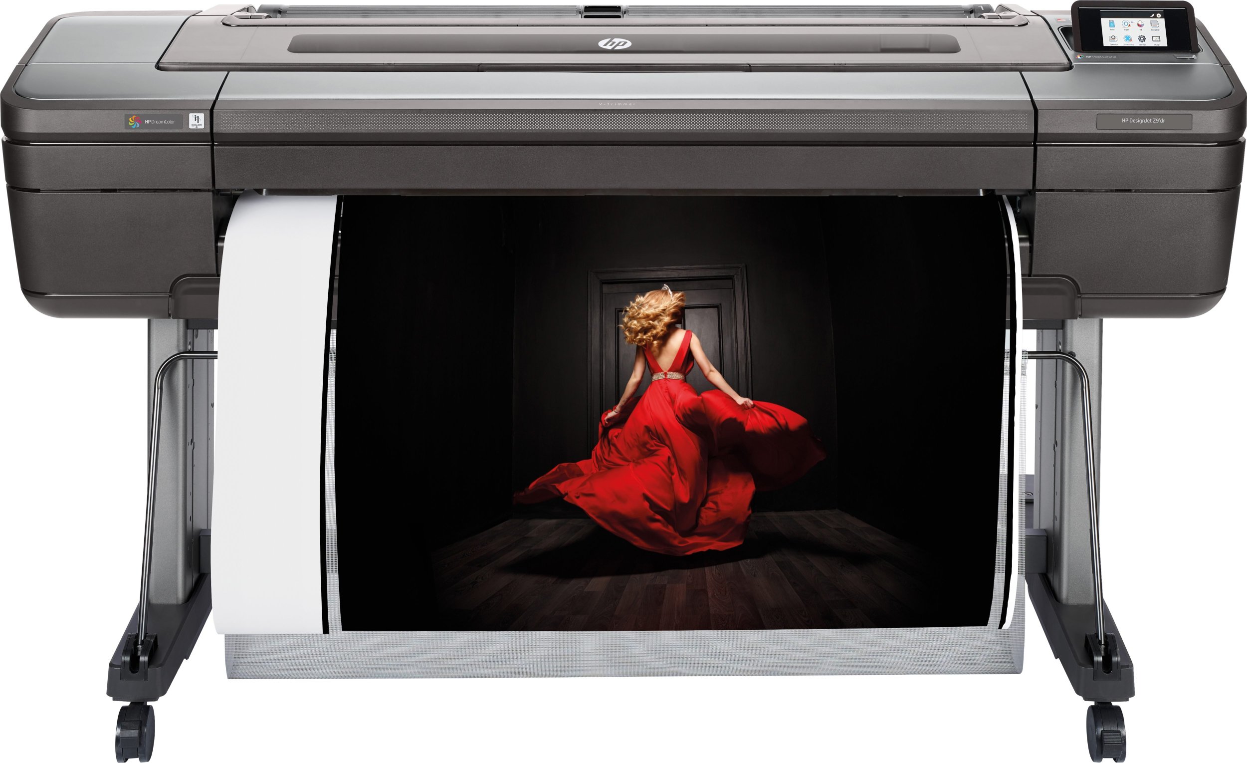 HP Designjet 44-calowa drukarka PostScript Z9+dr z okrawarką V-Trimmer