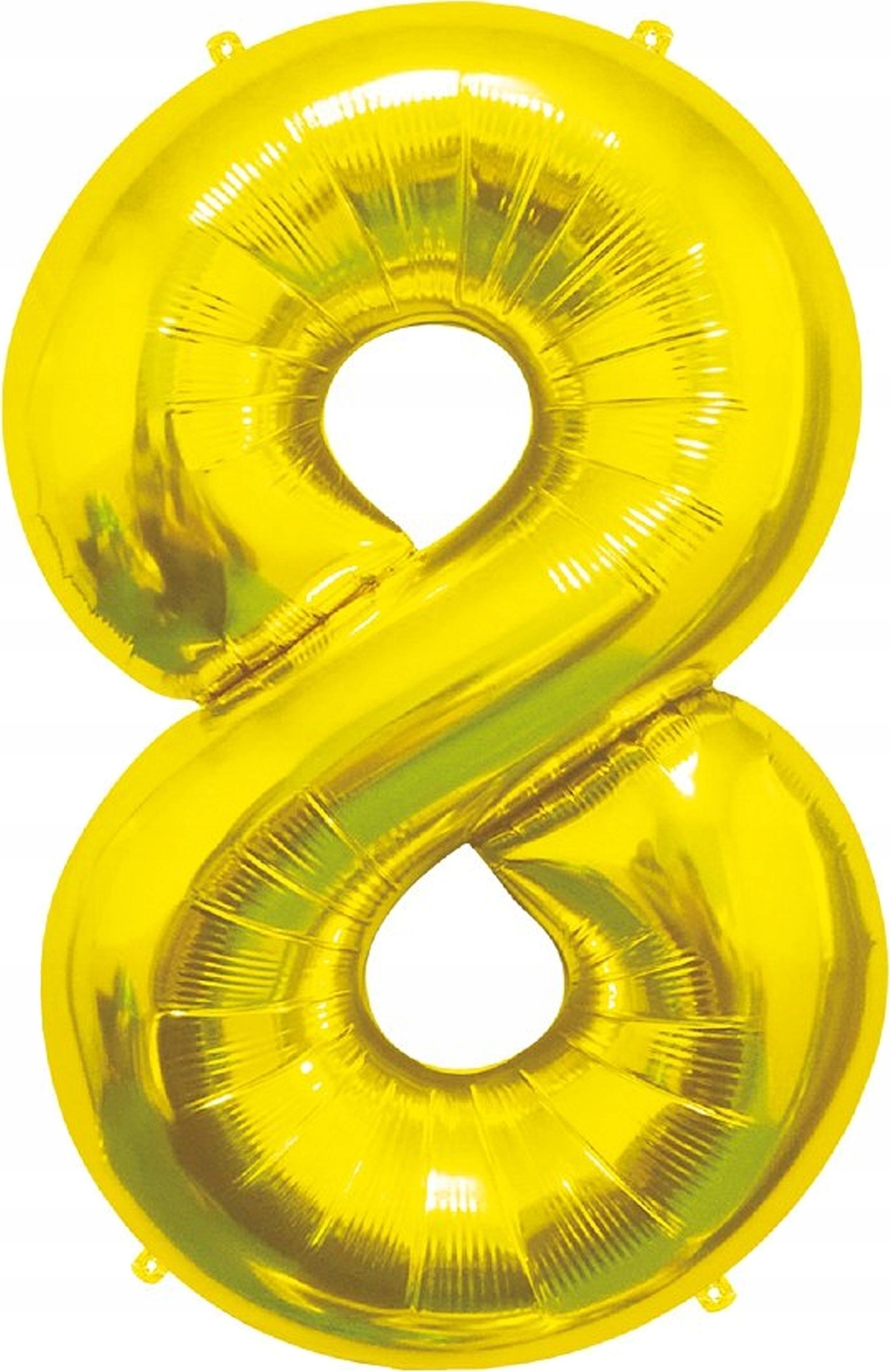 GoDan Balon foliowy B&C Cyfra 8, złota, 85 cm