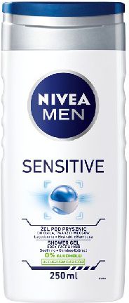 Nivea Żel pod prysznic Sensitive for Men 250ml