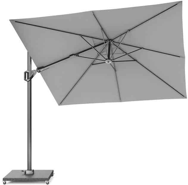 Parasol VOYAGER T2 2,7x2,7M Light Grey