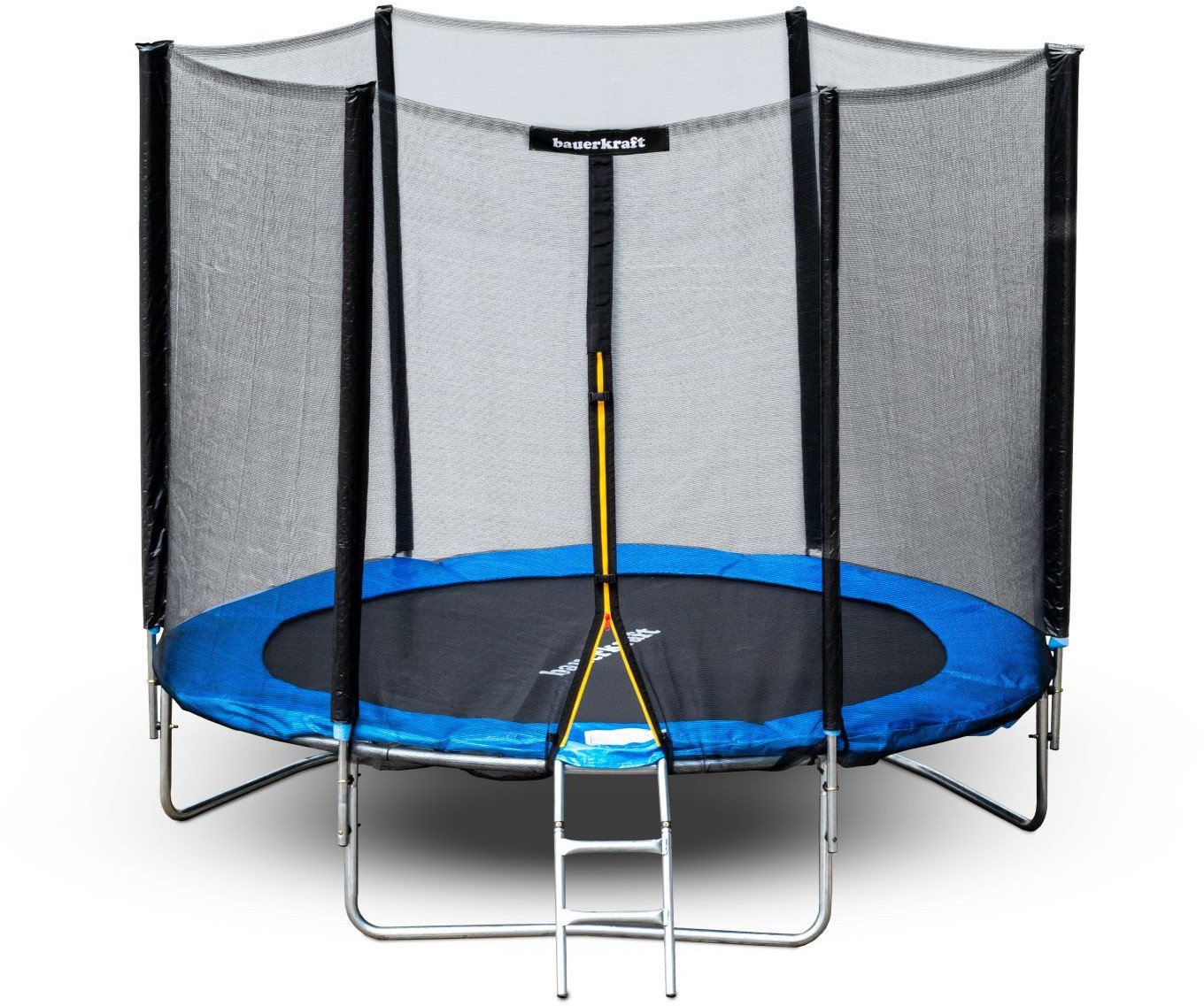 TRAMPOLINA OGRODOWA BAUERKRAFT Z SIATKĄ O ŚREDNICY 10FT 304 - 312CM