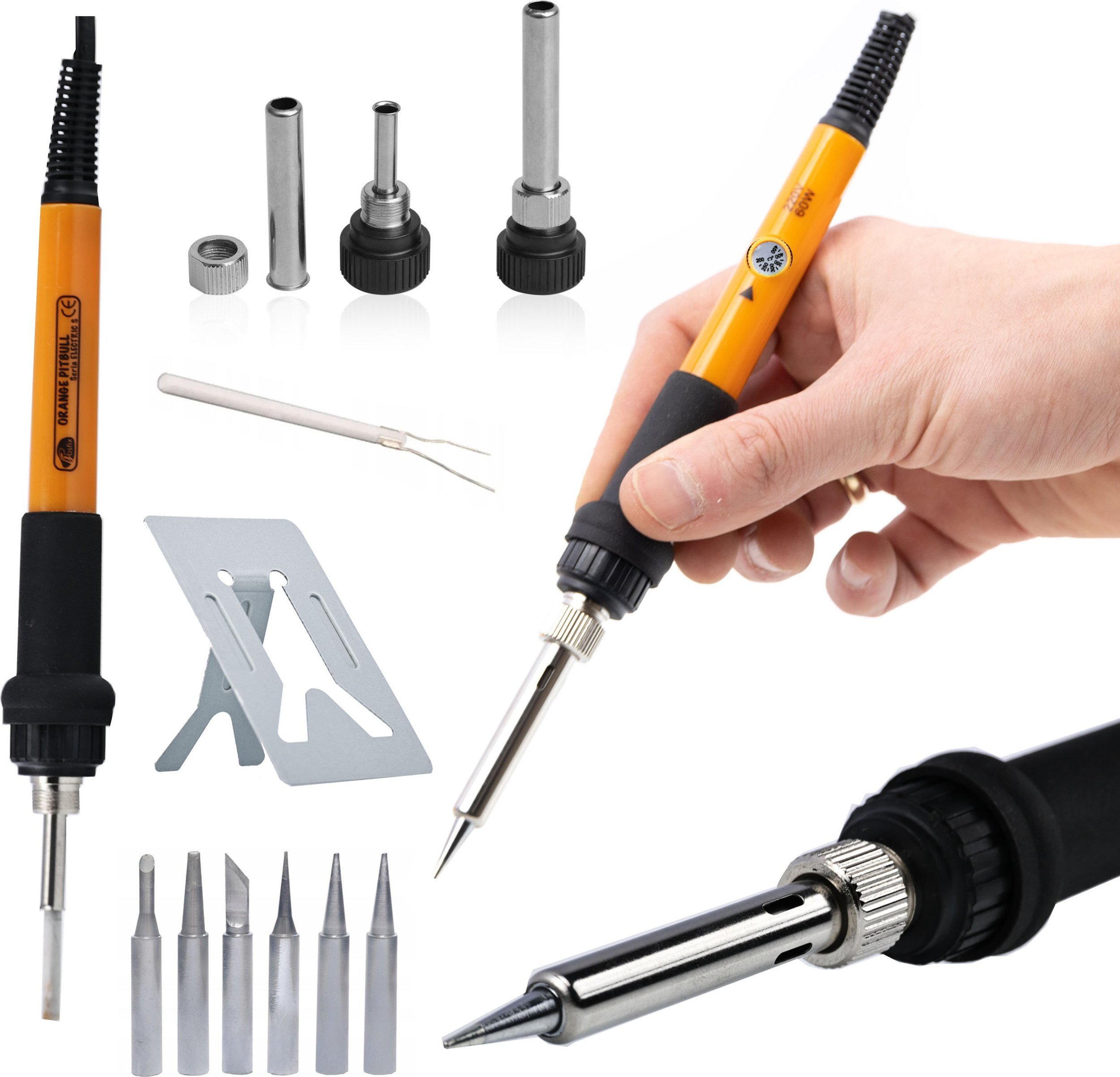 Rosfix ZESTAW LUTOWNICA Z REGULACJĄ GROTY PODSTAWKA GRZAŁKA +ELEMENT MOCUJĄCY XXXL