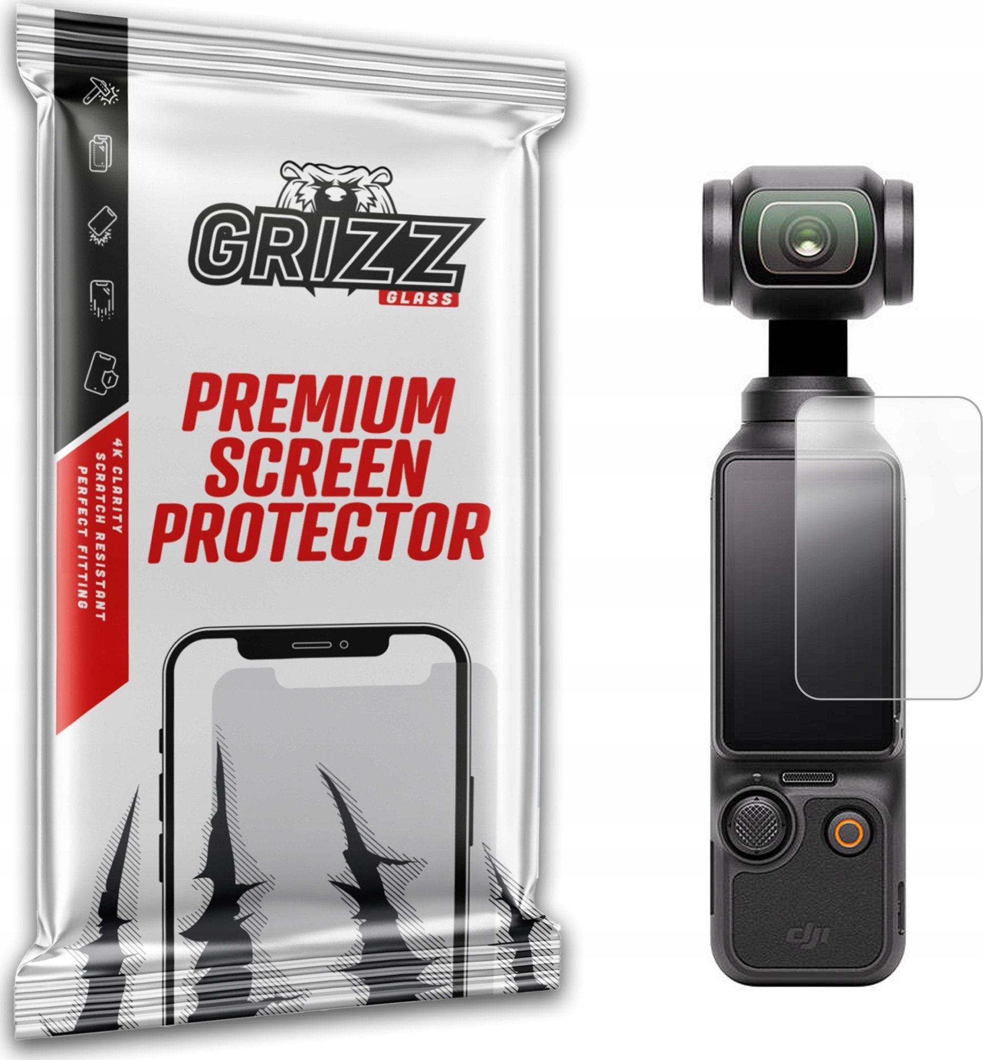 GrizzGlass Folia matowa GrizzGlass PaperScreen do DJI Osmo Pocket 3