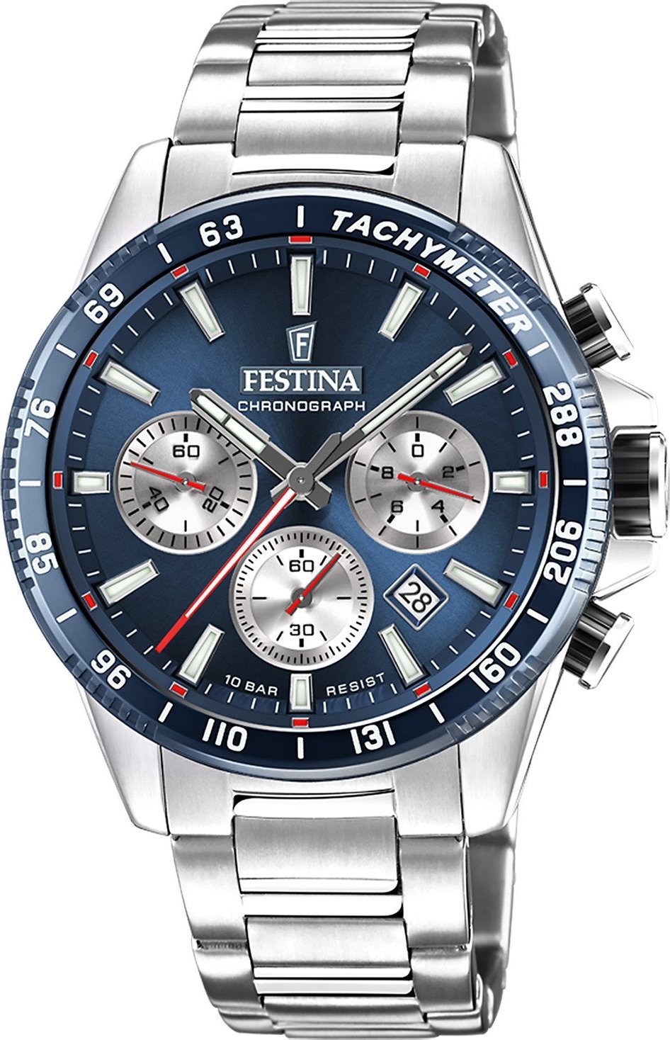 Zegarek Festina Zegarek męski Festina F20560-2 srebrny