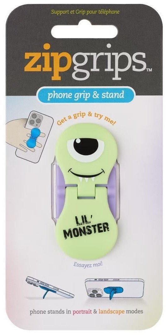ZipGrip uchwyt na palce do telefonu Potworek
