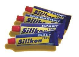 Silikon 100% 60g biały 1szt.