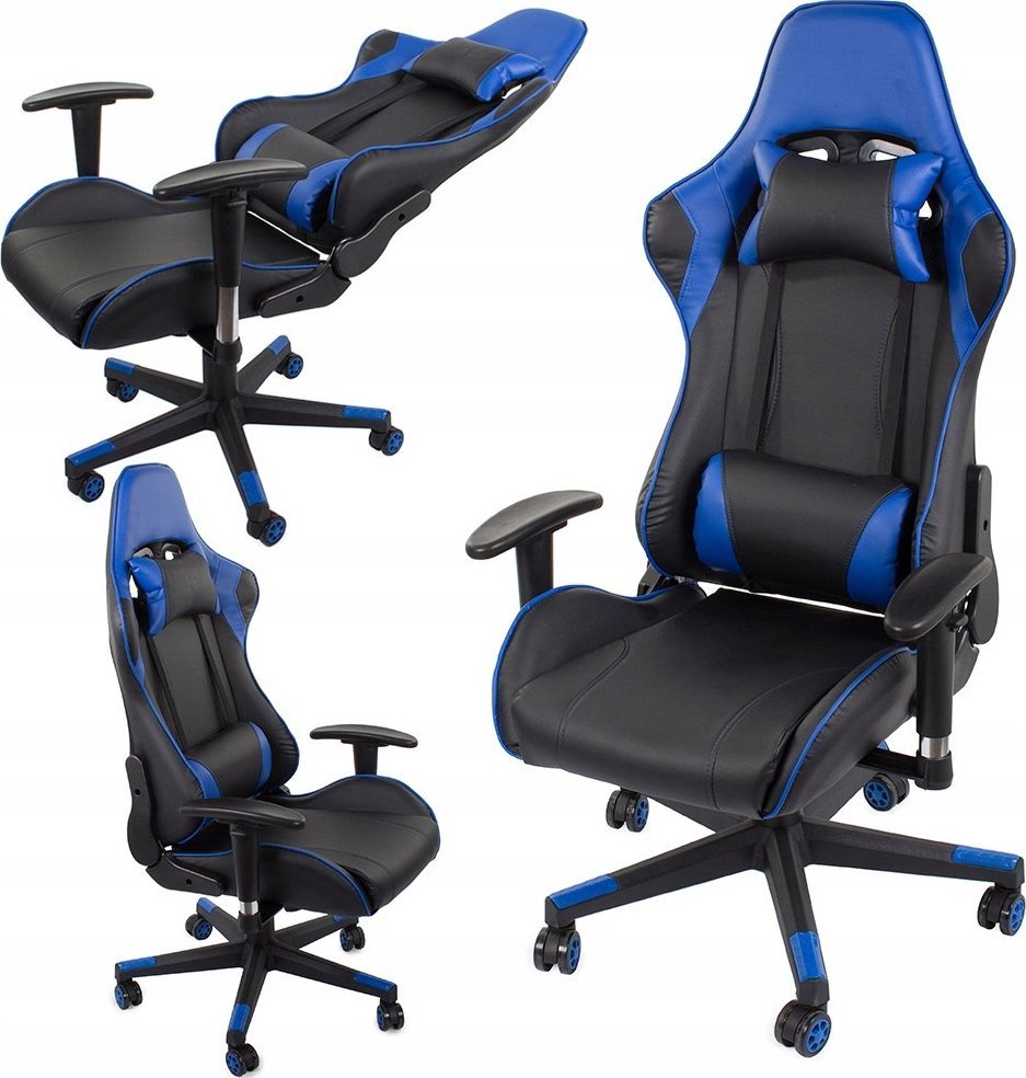 Fotel Verk FOTEL GAMINGOWY KUBEŁKOWY OBROTOWY BIUROWY GRACZA