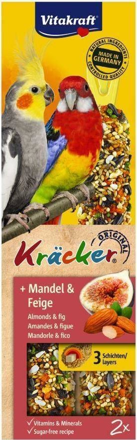 Vitakraft Vitakraft Kracker Kolby Nimfa Figa & Migdał 2 szt..