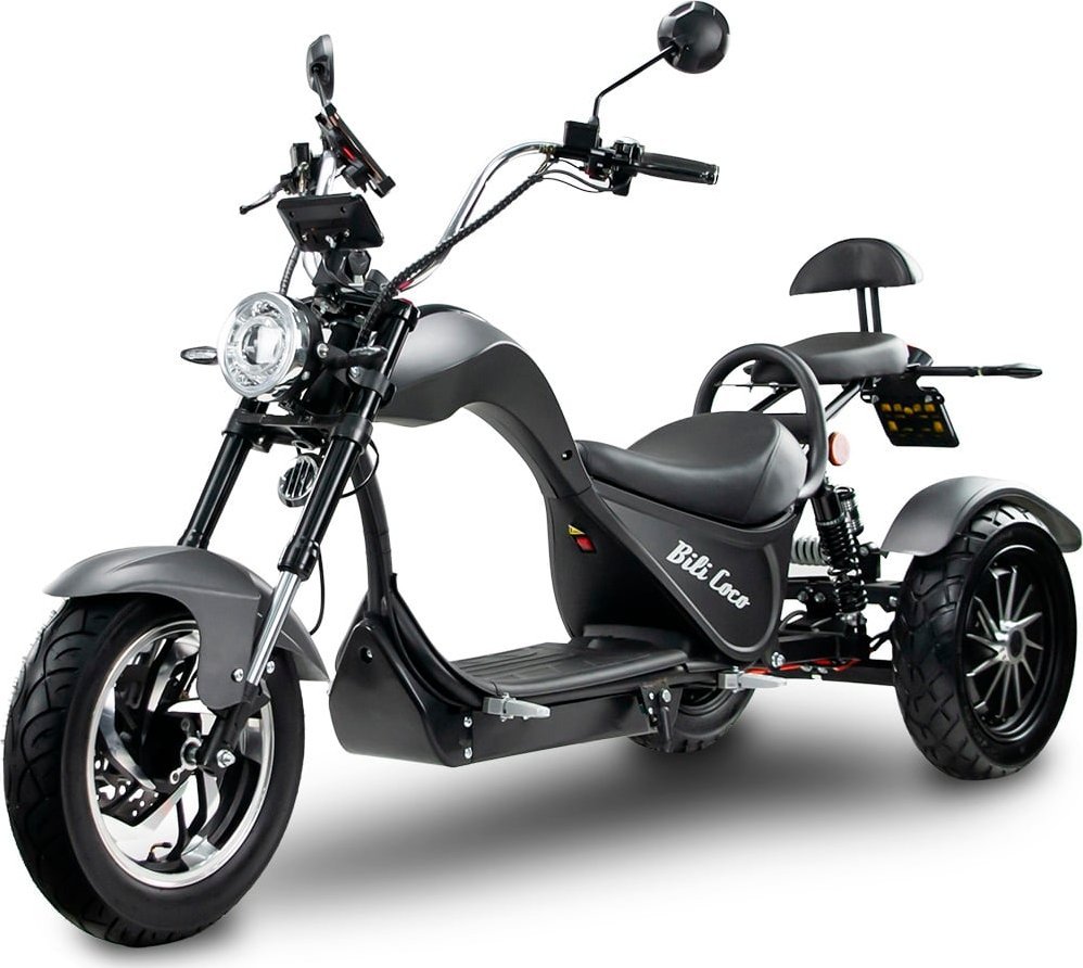 Bili Bike Skuter elektryczny Bili Coco Cobra Trójkołowa czarny