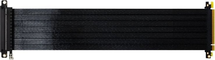 Ssupd Ssupd Riser Flachband-Kabel - PCIe 4.0, 430mm, schwarz